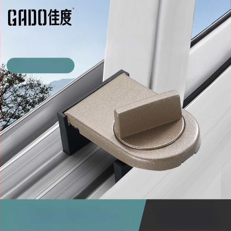Παιδική ασφάλεια κλειδαριά παραθύρου, μοντέλο MC-AQK, αλουμινένιο κράμα, GADO/Jiadu, για παράθυρα