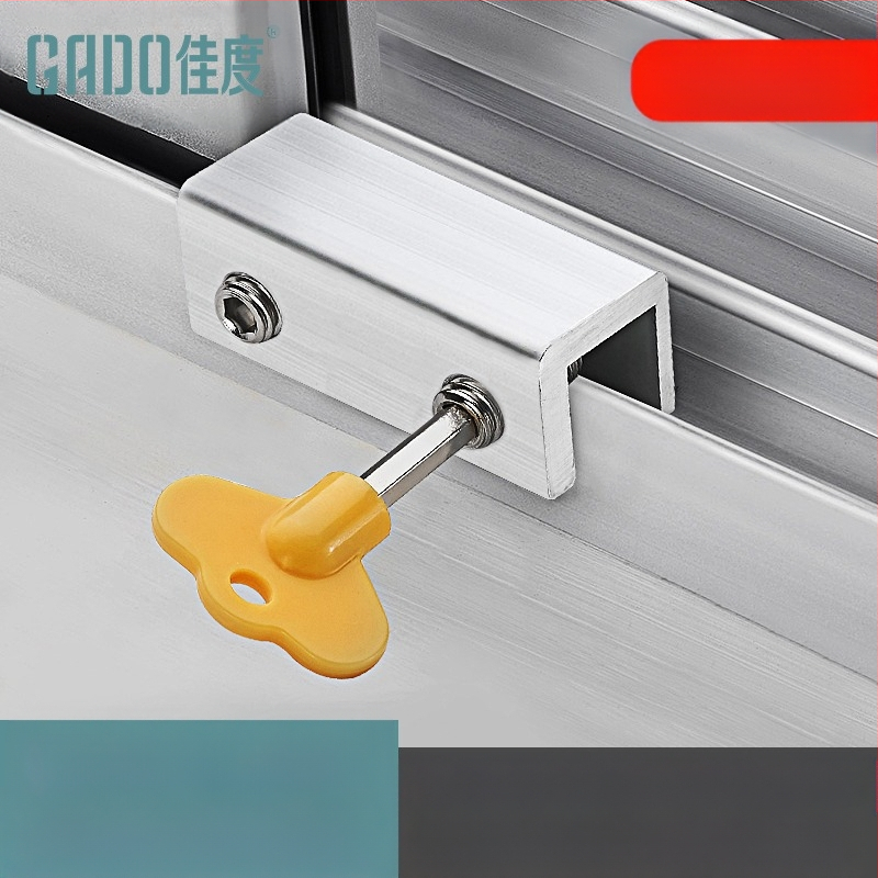 Παιδική ασφάλεια κλειδαριά παραθύρου, μοντέλο MC-AQK, αλουμινένιο κράμα, GADO/Jiadu, για παράθυρα