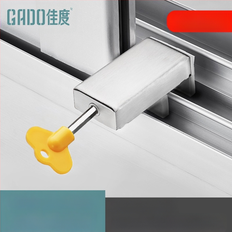 Παιδική ασφάλεια κλειδαριά παραθύρου, μοντέλο MC-AQK, αλουμινένιο κράμα, GADO/Jiadu, για παράθυρα