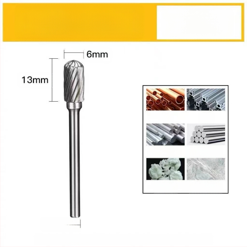 Σετ περιστροφικών καρβιδικών φρεζών για μεταλλική λείανση και γυάλισμα — Υλικό: βολφραμικό καρβίδιο; Συμβατό με ηλεκτρικό φρέζερ