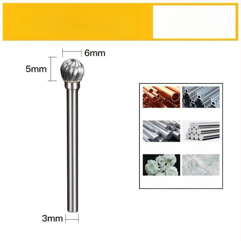 Σετ περιστροφικών καρβιδικών φρεζών για μεταλλική λείανση και γυάλισμα — Υλικό: βολφραμικό καρβίδιο; Συμβατό με ηλεκτρικό φρέζερ