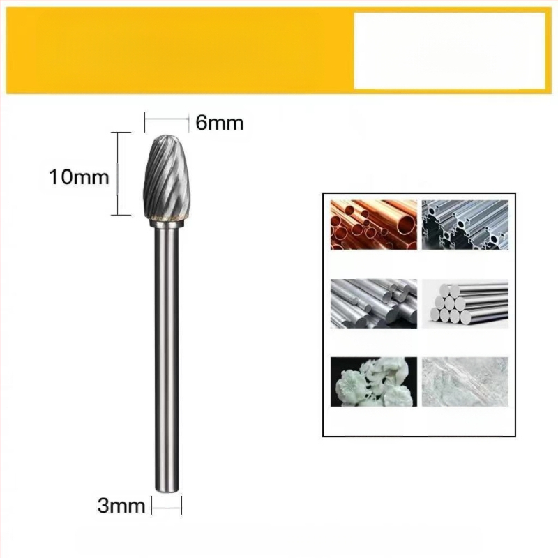 Σετ περιστροφικών καρβιδικών φρεζών για μεταλλική λείανση και γυάλισμα — Υλικό: βολφραμικό καρβίδιο; Συμβατό με ηλεκτρικό φρέζερ