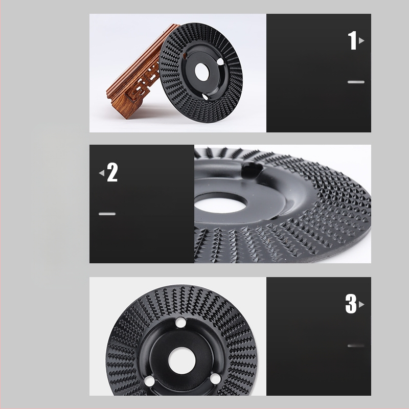 Chen Tu дървообработващ шлайф диск с bevel edge, зъби за дърворезба, висока въглеродна стомана, твърдост 56, максимална скорост 10000 об/мин, за дърво и дърворезба