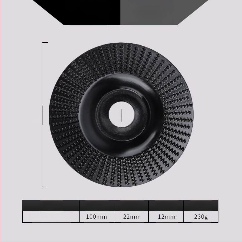 Chen Tu дървообработващ шлайф диск с bevel edge, зъби за дърворезба, висока въглеродна стомана, твърдост 56, максимална скорост 10000 об/мин, за дърво и дърворезба