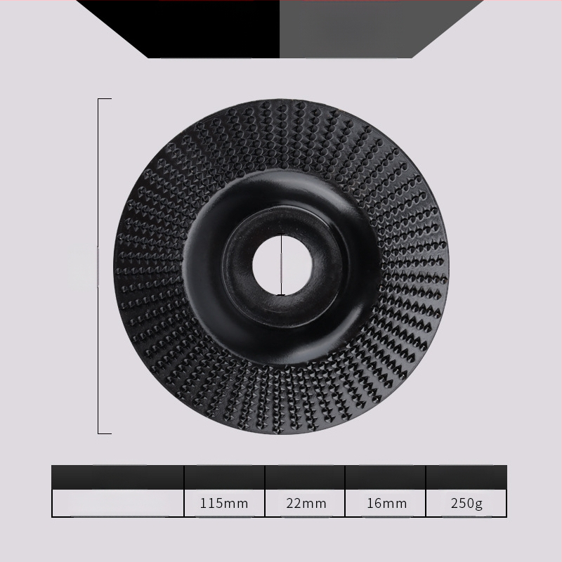 Chen Tu дървообработващ шлайф диск с bevel edge, зъби за дърворезба, висока въглеродна стомана, твърдост 56, максимална скорост 10000 об/мин, за дърво и дърворезба