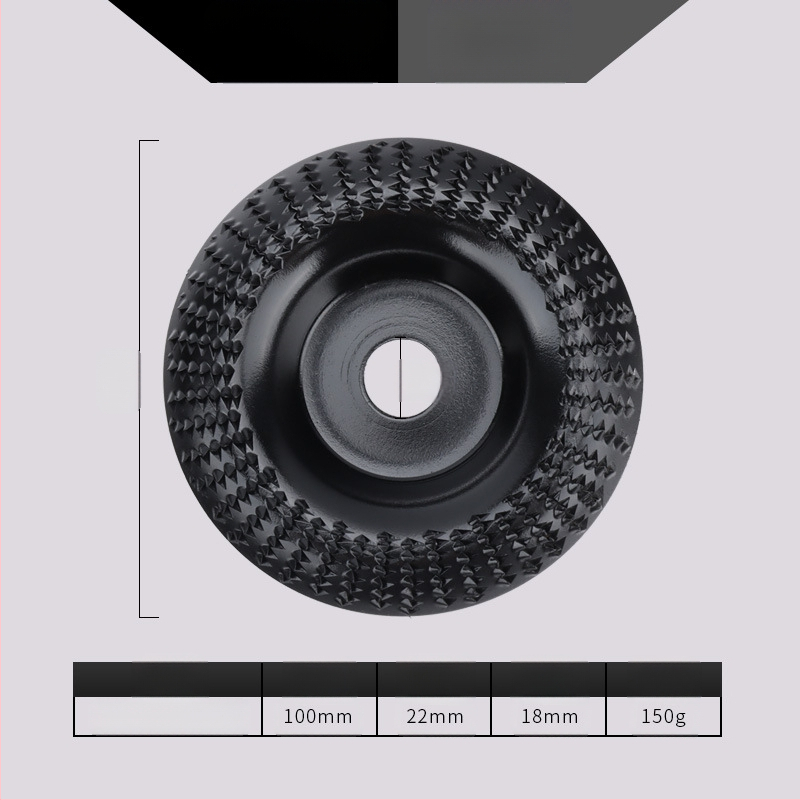 Chen Tu дървообработващ шлайф диск с bevel edge, зъби за дърворезба, висока въглеродна стомана, твърдост 56, максимална скорост 10000 об/мин, за дърво и дърворезба