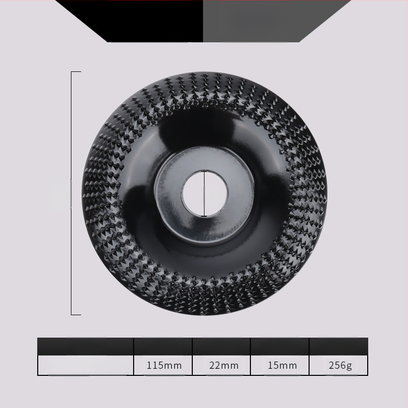 Chen Tu дървообработващ шлайф диск с bevel edge, зъби за дърворезба, висока въглеродна стомана, твърдост 56, максимална скорост 10000 об/мин, за дърво и дърворезба