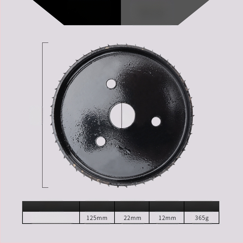 Chen Tu дървообработващ шлайф диск с bevel edge, зъби за дърворезба, висока въглеродна стомана, твърдост 56, максимална скорост 10000 об/мин, за дърво и дърворезба