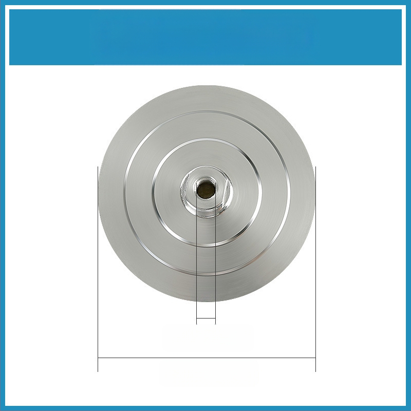 Disc adeziv din aliaj de aluminiu; material: aliaj de aluminiu; abraziv: aliaj de aluminiu, țesătură cu cataramă, clei universal; duritate: super dur