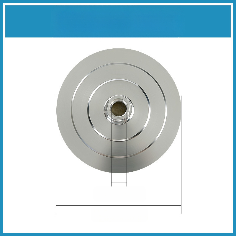 Disc adeziv din aliaj de aluminiu; material: aliaj de aluminiu; abraziv: aliaj de aluminiu, țesătură cu cataramă, clei universal; duritate: super dur