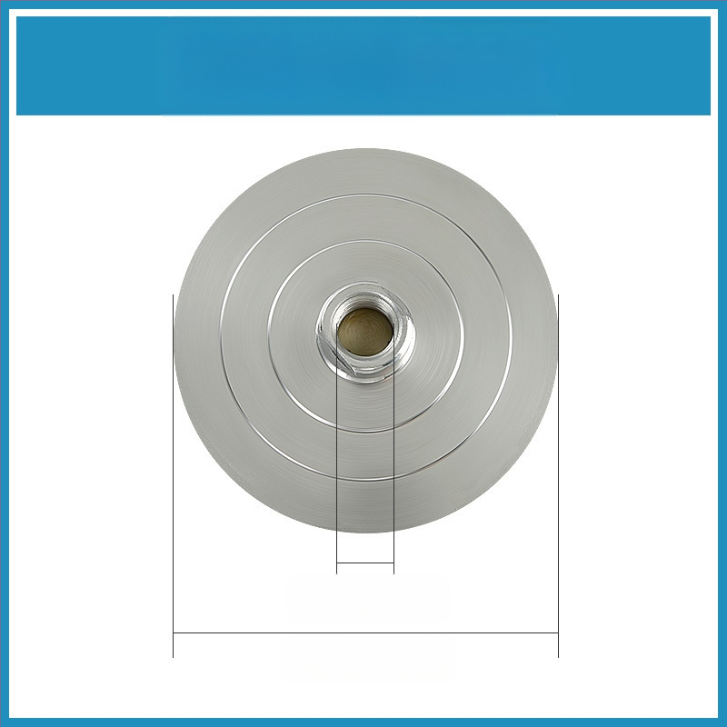 Disc adeziv din aliaj de aluminiu; material: aliaj de aluminiu; abraziv: aliaj de aluminiu, țesătură cu cataramă, clei universal; duritate: super dur