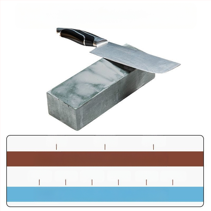 Whetstone από pulp stone για ακονίσματα μαχαιριών, οικιακός λίθος άλεσης, με προσαρμογή και εκτυπωμένο λογότυπο