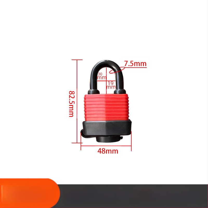 Κλειδαριά με αδιάβροχο περίβλημα – ρυθμιζόμενο μοντέλο; σώμα από σίδηρο, πυρήνας χαλκός; Xi Bao; κατάλληλη για ντουλάπες, πόρτες κοιτών, παράθυρα προστασίας από κλοπή και διαμερίσματα μεταφορών