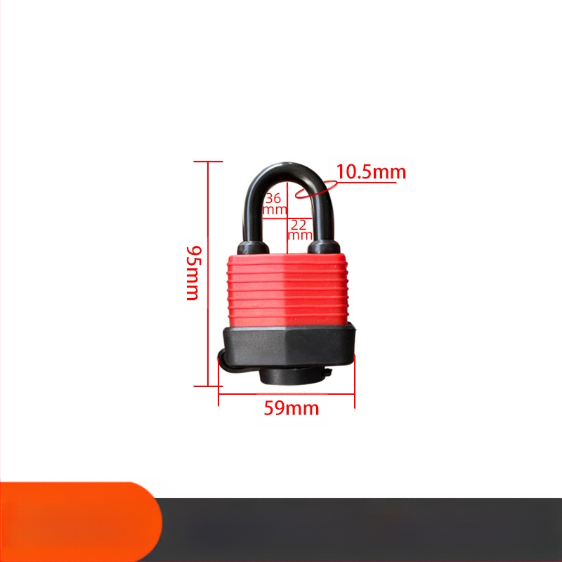 Κλειδαριά με αδιάβροχο περίβλημα – ρυθμιζόμενο μοντέλο; σώμα από σίδηρο, πυρήνας χαλκός; Xi Bao; κατάλληλη για ντουλάπες, πόρτες κοιτών, παράθυρα προστασίας από κλοπή και διαμερίσματα μεταφορών