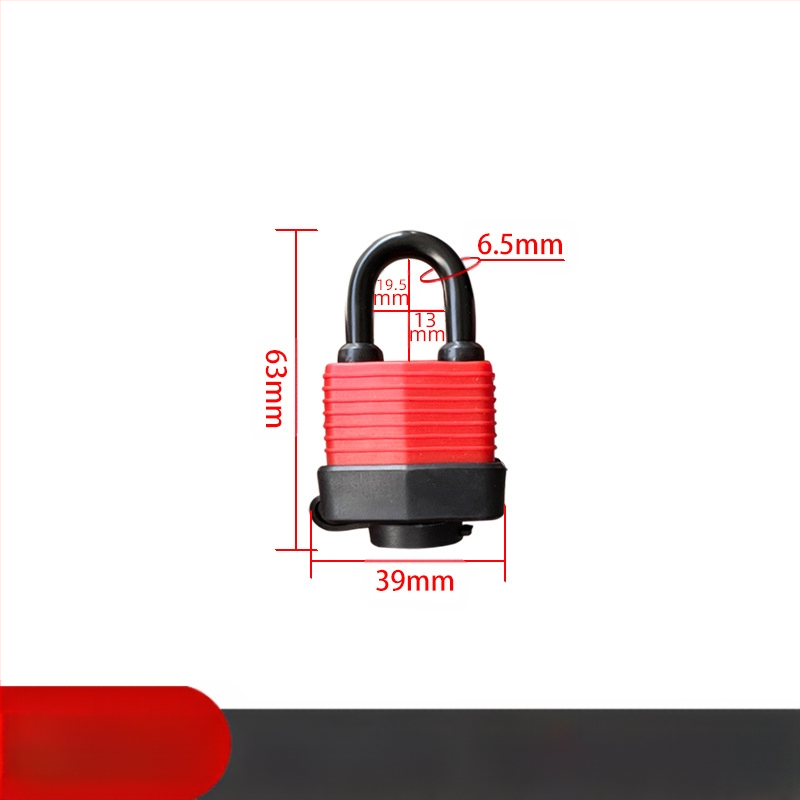 Κλειδαριά με αδιάβροχο περίβλημα – ρυθμιζόμενο μοντέλο; σώμα από σίδηρο, πυρήνας χαλκός; Xi Bao; κατάλληλη για ντουλάπες, πόρτες κοιτών, παράθυρα προστασίας από κλοπή και διαμερίσματα μεταφορών