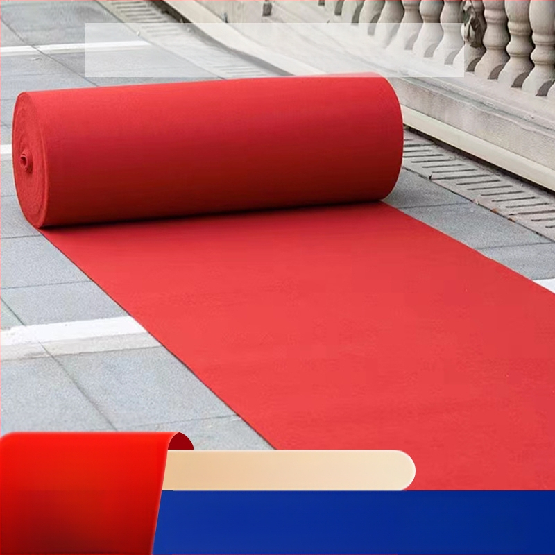 Χαλί τελετής γάμου, μηχανικά υφαντό, ορθογώνιο, μονόχρωμο σχέδιο, 100% πολυεστέρας