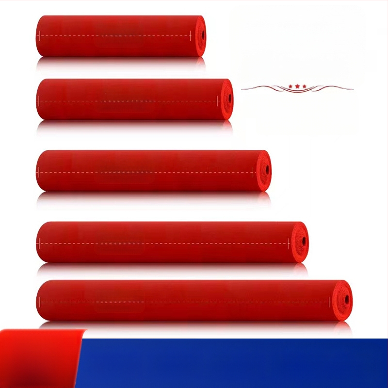 Χαλί τελετής γάμου, μηχανικά υφαντό, ορθογώνιο, μονόχρωμο σχέδιο, 100% πολυεστέρας