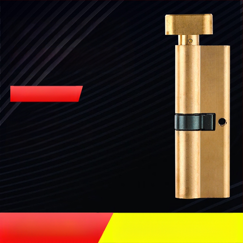 Κυλινδρος κλειδώματος PH-668, κατασκευή από κράμα χαλκού-ψευδαργύρου-αλουμινίου, μάρκα Flat Ring, κατάλληλο για εσωτερικές πόρτες, μοντέρνο μινιμαλιστικό στυλ