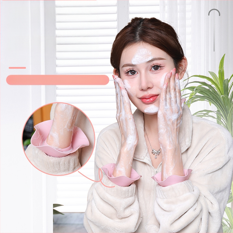 Brățară din silicon pentru spălarea feței; impermeabilă, rezistentă la umiditate și mucegai; brand Xiaohua D; greutate 25 g; 225 buc/kutie