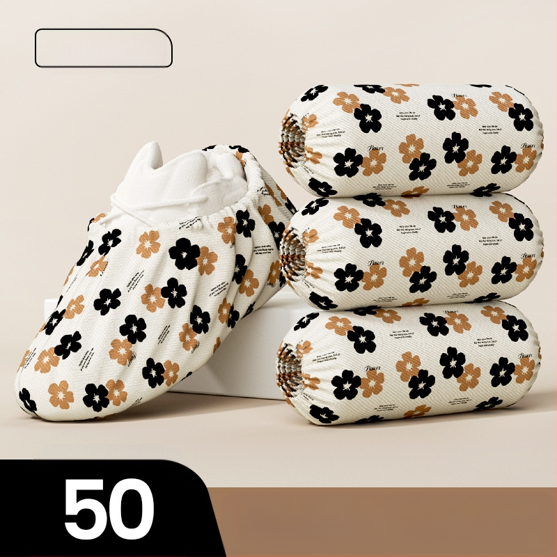 Κάλυμμα παπουτσιών μιας χρήσης για εσωτερικούς χώρους, παχυσμένο, μη υφαντό ύφασμα, αδιάβροχο, αντιολισθητικό