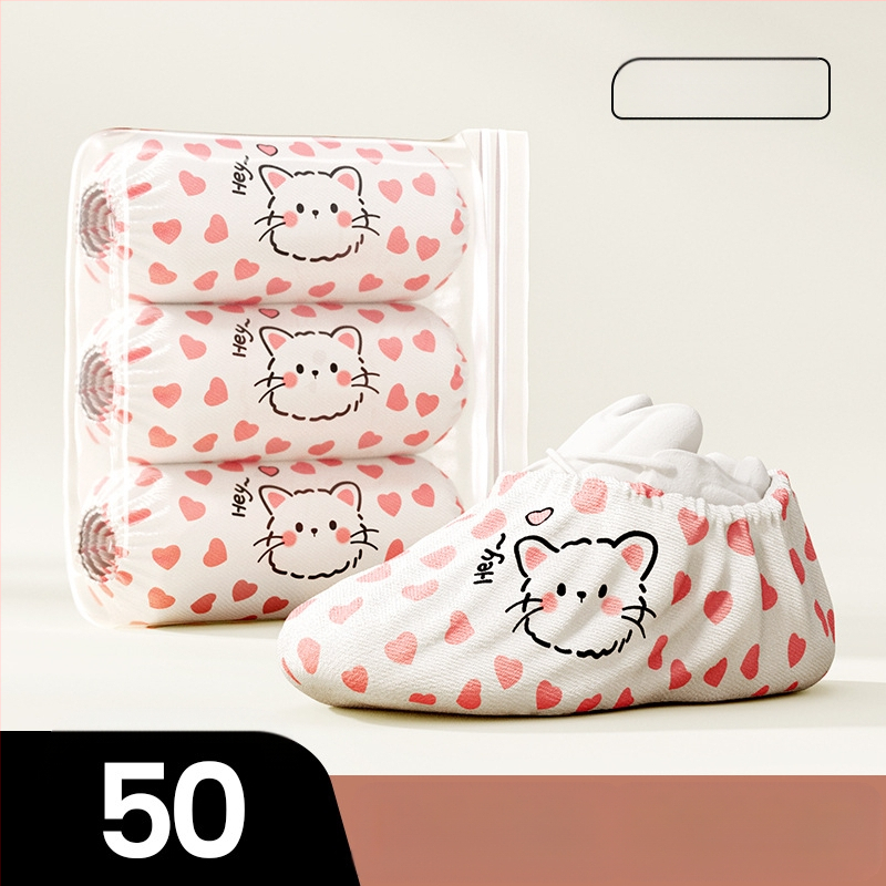 Κάλυμμα παπουτσιών μιας χρήσης για εσωτερικούς χώρους, παχυσμένο, μη υφαντό ύφασμα, αδιάβροχο, αντιολισθητικό