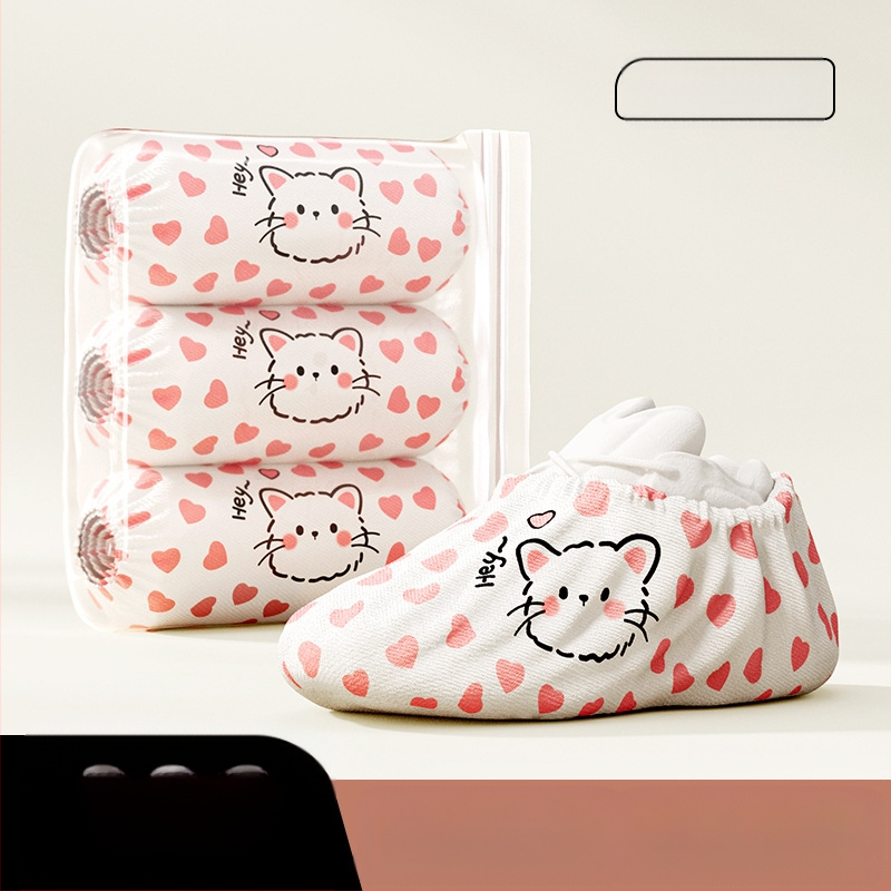 Κάλυμμα παπουτσιών μιας χρήσης για εσωτερικούς χώρους, παχυσμένο, μη υφαντό ύφασμα, αδιάβροχο, αντιολισθητικό