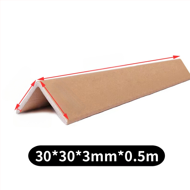 Προστατευτικό γωνίας σε σχήμα L από kraft χαρτί, μάρκα Ρέντα, προσαρμόσιμη σκληρότητα.