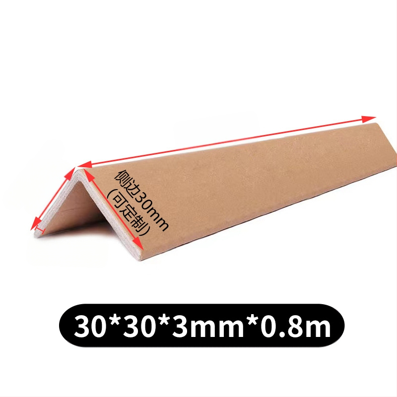 Προστατευτικό γωνίας σε σχήμα L από kraft χαρτί, μάρκα Ρέντα, προσαρμόσιμη σκληρότητα.