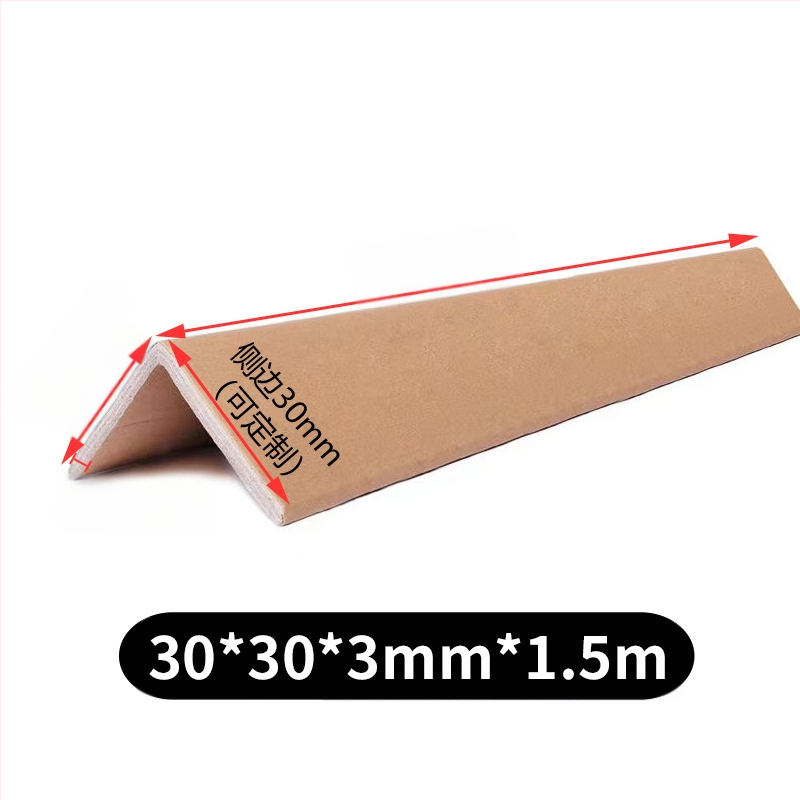 Προστατευτικό γωνίας σε σχήμα L από kraft χαρτί, μάρκα Ρέντα, προσαρμόσιμη σκληρότητα.