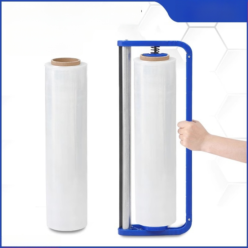 Χειροκίνητο εργαλείο έλξης φιλμ για catering, επιτραπέζιο σύστημα περιτύλιξης με κόπτη φιλμ, Υλικό: Άλλο