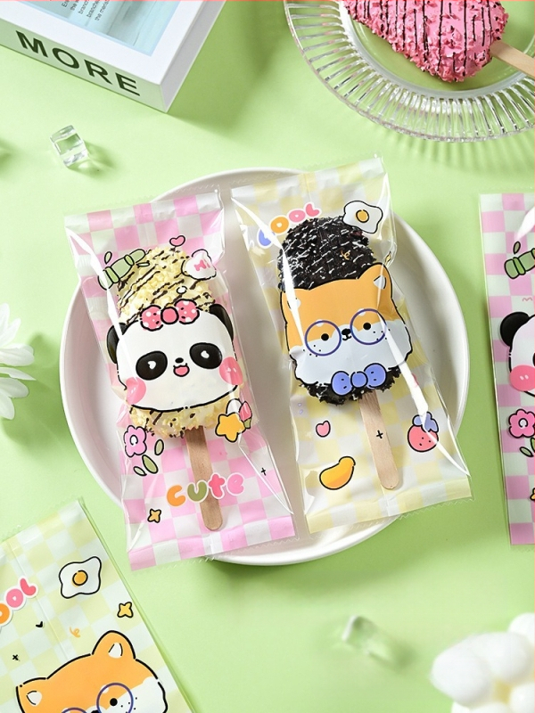 Σακουλάκι συσκευασίας παγωτού για σπιτικά παγωτά, θερμοσφράγιση με σύνθετο φιλμ, συσκευασία σνακ, προσαρμοσμένο