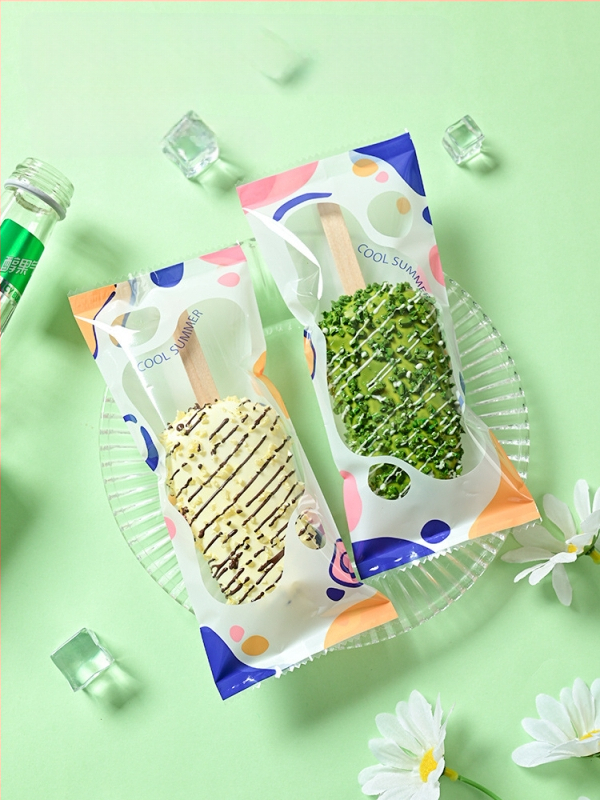 Σακουλάκι συσκευασίας παγωτού για σπιτικά παγωτά, θερμοσφράγιση με σύνθετο φιλμ, συσκευασία σνακ, προσαρμοσμένο