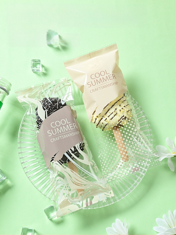 Σακουλάκι συσκευασίας παγωτού για σπιτικά παγωτά, θερμοσφράγιση με σύνθετο φιλμ, συσκευασία σνακ, προσαρμοσμένο