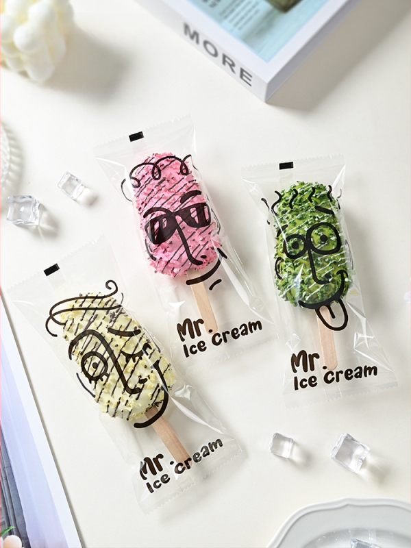 Σακουλάκι συσκευασίας παγωτού για σπιτικά παγωτά, θερμοσφράγιση με σύνθετο φιλμ, συσκευασία σνακ, προσαρμοσμένο
