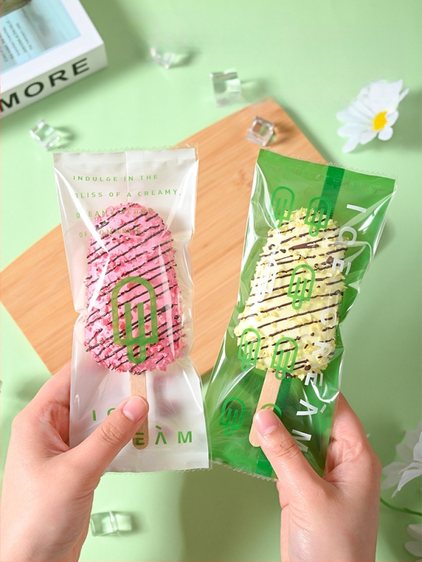 Σακουλάκι συσκευασίας παγωτού για σπιτικά παγωτά, θερμοσφράγιση με σύνθετο φιλμ, συσκευασία σνακ, προσαρμοσμένο