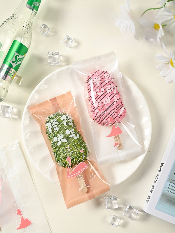 Σακουλάκι συσκευασίας παγωτού για σπιτικά παγωτά, θερμοσφράγιση με σύνθετο φιλμ, συσκευασία σνακ, προσαρμοσμένο