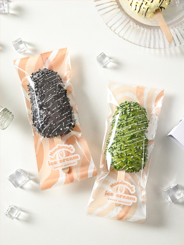 Σακουλάκι συσκευασίας παγωτού για σπιτικά παγωτά, θερμοσφράγιση με σύνθετο φιλμ, συσκευασία σνακ, προσαρμοσμένο