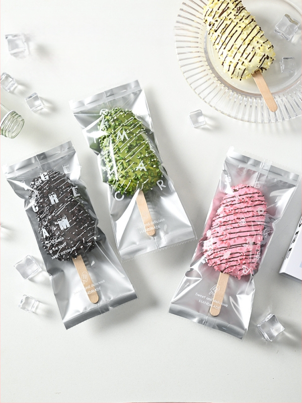 Σακουλάκι συσκευασίας παγωτού για σπιτικά παγωτά, θερμοσφράγιση με σύνθετο φιλμ, συσκευασία σνακ, προσαρμοσμένο