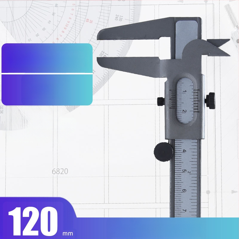 Syntek верниер штангенциркул, неръждаема стомана, затворен тип, индустриално качество