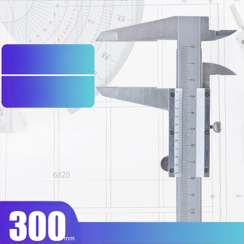 Syntek верниер штангенциркул, неръждаема стомана, затворен тип, индустриално качество