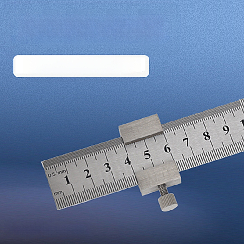 Χάρακας από ανοξείδωτο ατσάλι με μπλοκ τοποθέτησης και περιοριστή – για ξυλουργικές εφαρμογές, κλίμακα μετρική και ίντσες