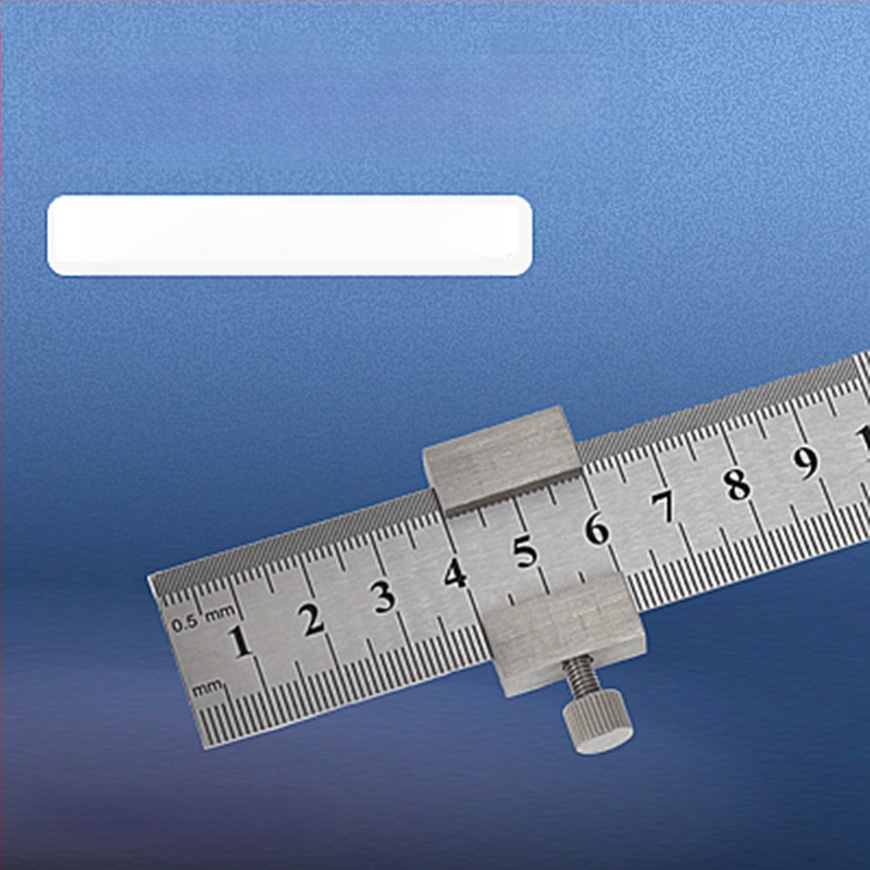 Χάρακας από ανοξείδωτο ατσάλι με μπλοκ τοποθέτησης και περιοριστή – για ξυλουργικές εφαρμογές, κλίμακα μετρική και ίντσες