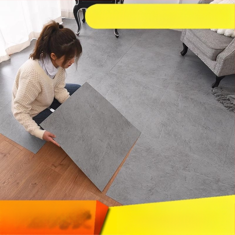 Αυτοκόλλητα δαπέδου PVC, ενισχυμένα και παχύτερα, ανθεκτικά στη φθορά, για ανακαίνιση δαπέδων σε υπνοδωμάτιο και σκυροδέμα