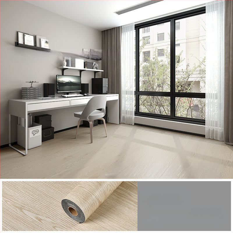 Αυτοκόλλητα PVC πλακάκια δαπέδου με μοτίβο ξύλου, αδιάβροχα και ανθεκτικά, 1,5 mm, απευθείας τοποθέτηση σε τσιμέντο, Διαθέσιμο 3D μοντέλο, Μάρκα: Chen's brothers couplet, Ποιότητα: Υψηλή