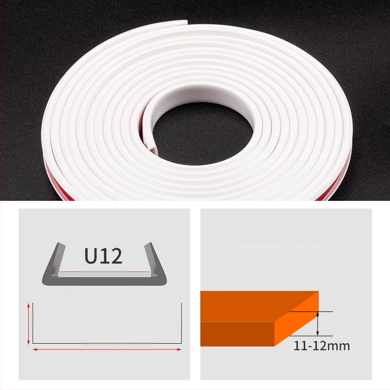 Λωρίδα σφράγισης με αυτοκόλλητο περιμετρικό για ντουλάπες σε οικολογικούς πίνακες χωρίς βαφή