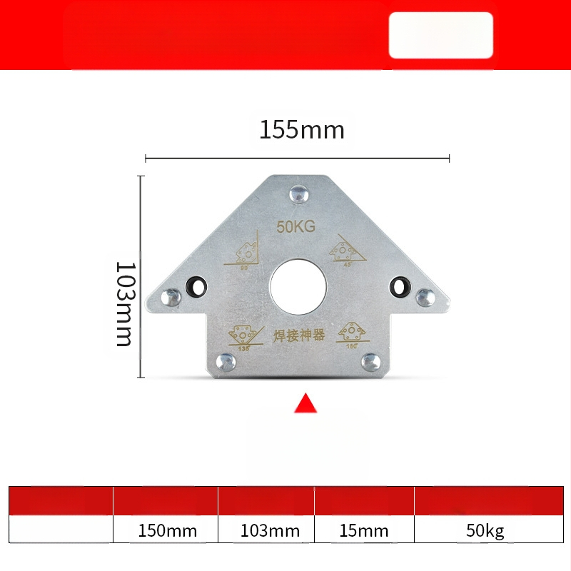 Μαγνητικός εντοπιστής συγκόλλησης – ZHCY, ανοξείδωτο ατσάλι, ορθογώνιο και πολύγωνο σχεδιασμό, χειροκίνητη κίνηση, αυτόματη τροφοδοσία