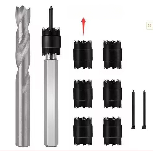 Σετ 13 τρυπανιών για σημειακή συγκόλληση με εξάγωνο άκρο – Ling xian