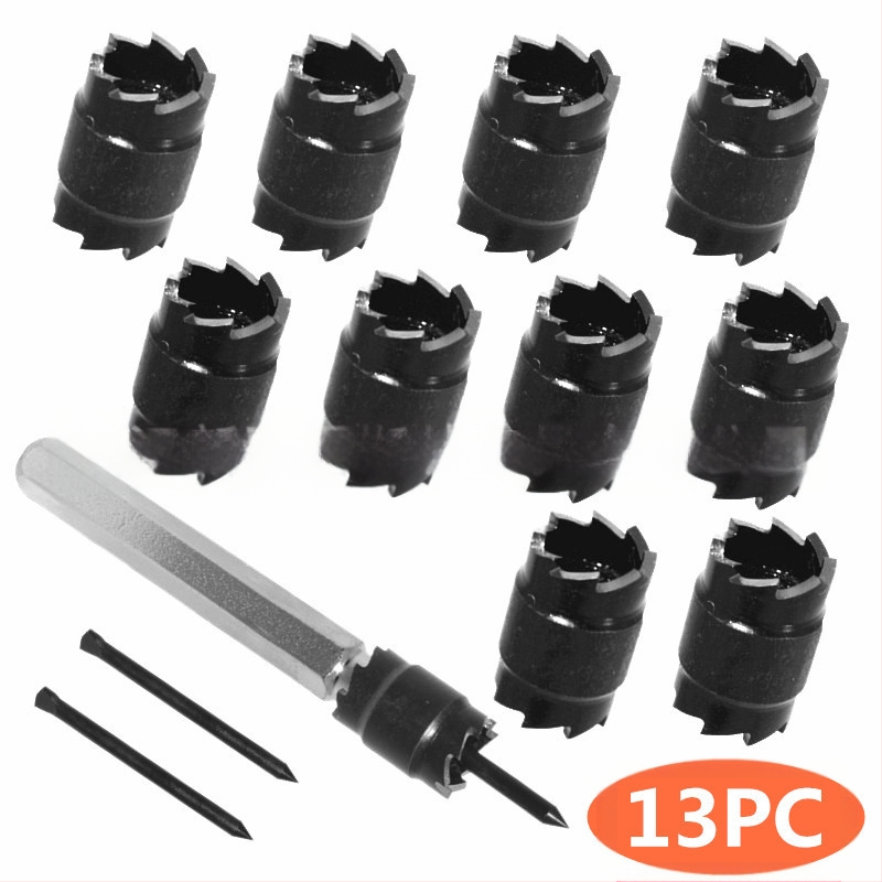 Σετ 13 τρυπανιών για σημειακή συγκόλληση με εξάγωνο άκρο – Ling xian