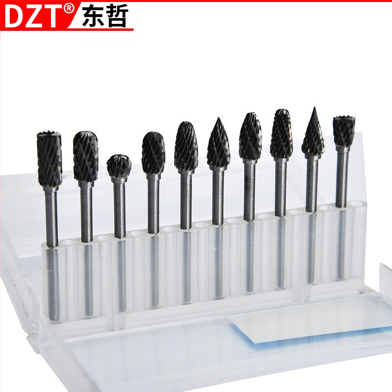 Puitöötluse pöörlevad lihvimisharjad – 10 tk, süsinikteras, kaubamärk DZT/Dongzhe