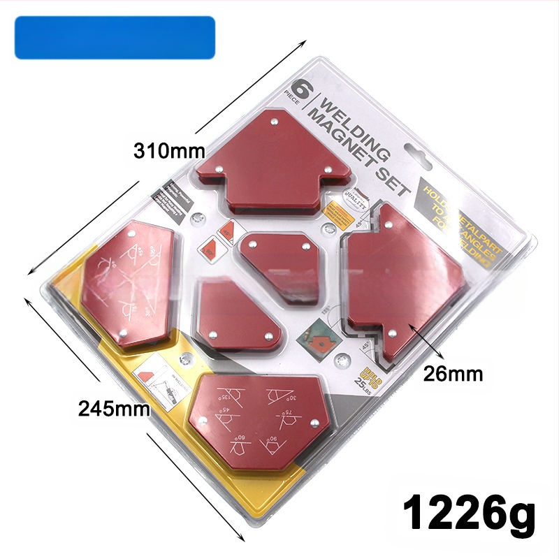 Elektromos hegesztő lokátor erős mágneses rögzítéssel és többszögű vasabszorpcióval — magáncímkére kész